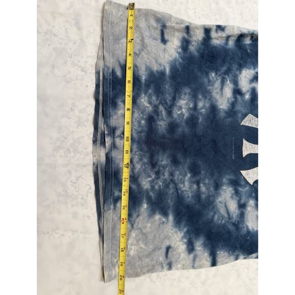 Vintage NYE YANKEES Tie Dye T - Shirt Blue Size Small - Picture 8 of 8